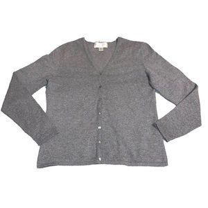 Petite Sophisticate Cashmere & Silk Blend Cardigan
